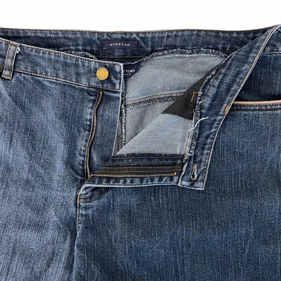 Jones New York Signature Women Stretch Denim Jeans Size 20W Relaxed Fit VGUC - Picture 10 of 15